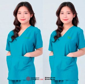 May và In đồng phục y tế Win Dental